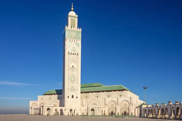 Casablanca, Morocco. Mosque Hassan II building — Stock Photo, Image