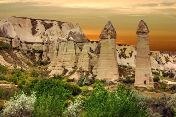 Türkei, Kappadokien, Landschaft, Goreme-Nationalpark — Stockfoto