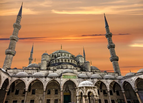 Mesquita Azul Sultanahmet, Istambul, Turquia — Fotografia de Stock