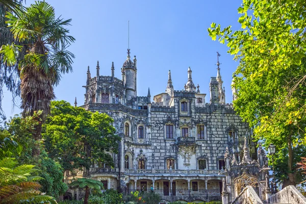 Sintra, Portugal. Palacio Quinta da Regaleira — Foto de Stock