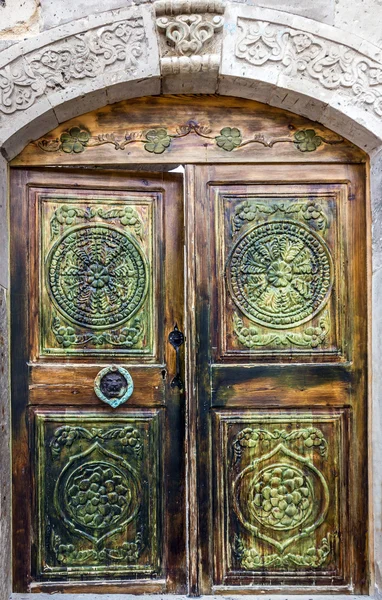 Porta velha do hotel, Turquia — Fotografia de Stock