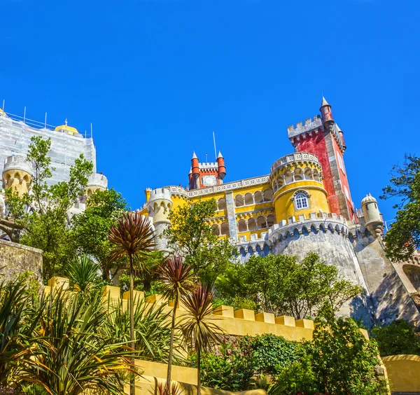 Palacio Nacional de Peña. Palacio Nacional da Pena, Sintra, Portugal — Foto de Stock