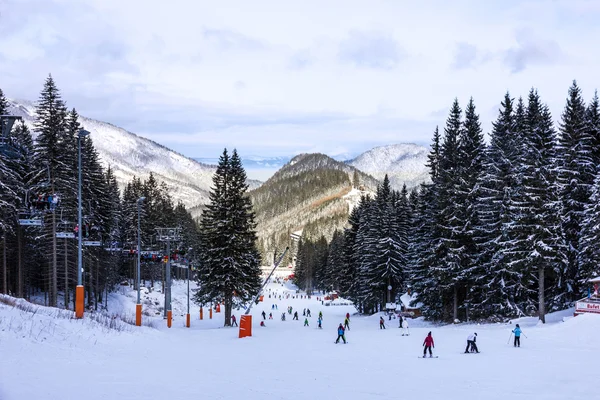 Jasna, Slovakien - 5 Jan 2016: Ski skidort Jasna, Slovakien — Stockfoto