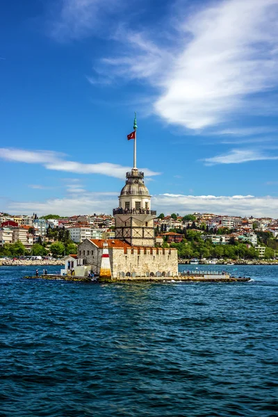 İstanbul 'daki Bakire Kulesi — Stok fotoğraf