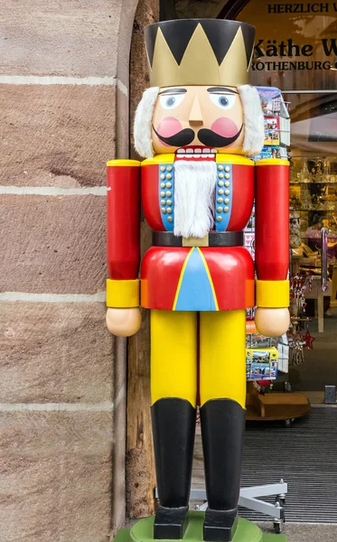 NUREMBERG, ALEMANHA - 29 de julho de 2016: Christmas Nut Cracker Soldier, Alemanha — Fotografia de Stock