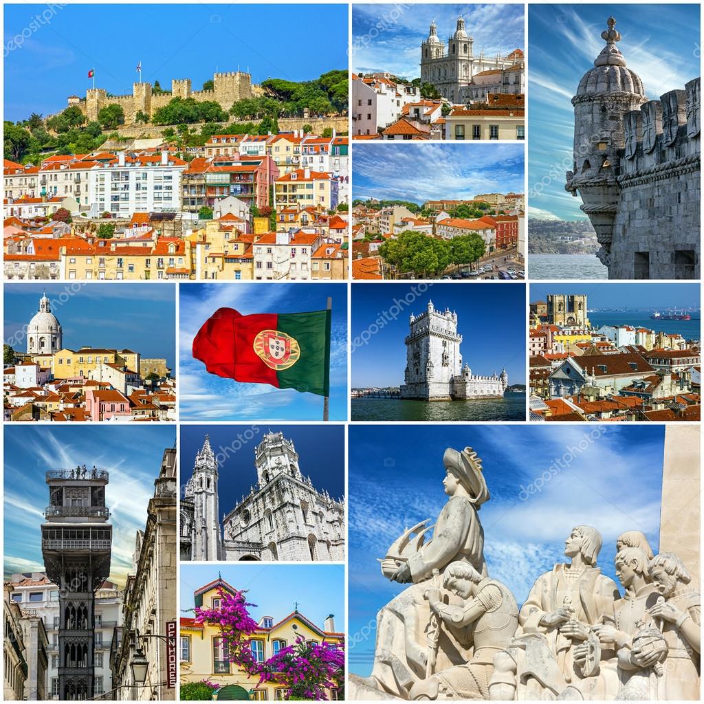 Destination Photo Collage Portugal