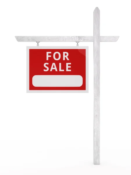 For Sale sign Isolated — Stock Photo, Image