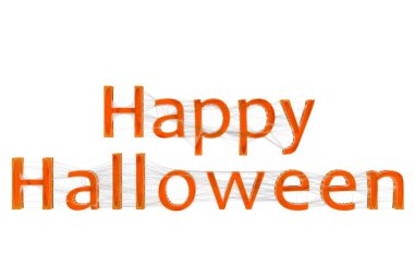 mutlu halloween örümcek ağı