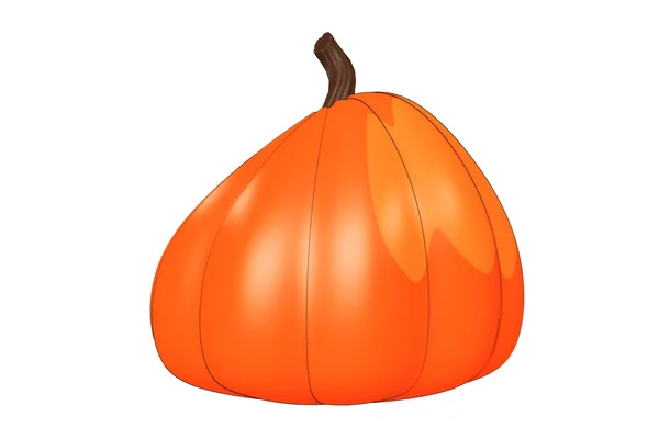 Illustrated Style Pumpkin — Stock Photo, Image