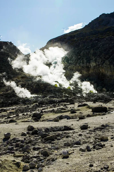 Cenário Iou Destino Turístico Parque Nacional Akan Mashu Hokkaido Japão — Fotografia de Stock