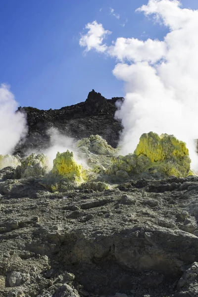 Cenário Iou Destino Turístico Parque Nacional Akan Mashu Hokkaido Japão — Fotografia de Stock