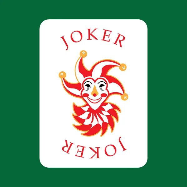 Karty do gry z Joker. — Wektor stockowy