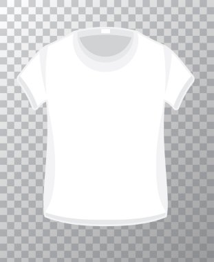 Vektör desen t-shirt görüntüler sprey için hazır. Tasarım şablonu. Beyaz renk.