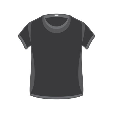 Vektör desen t-shirt görüntüler sprey için hazır. Tasarım şablonu. Siyah renk.