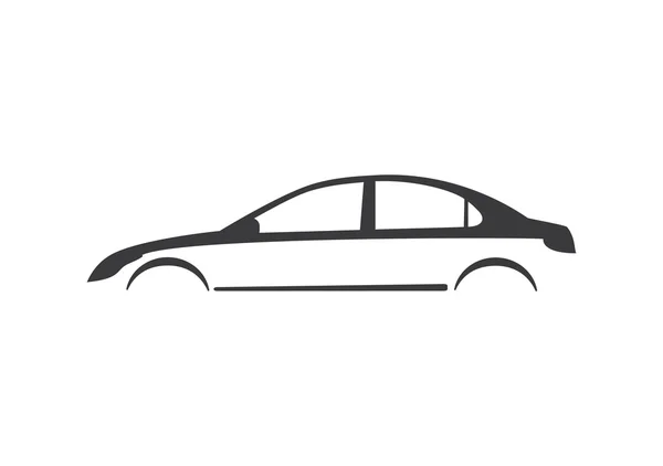 Illustration vectorielle des types de silhouette de voitures . — Image vectorielle