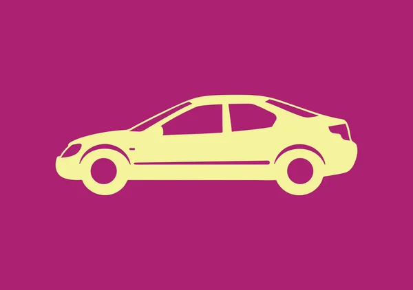 Illustration vectorielle des types de silhouette de voitures . — Image vectorielle