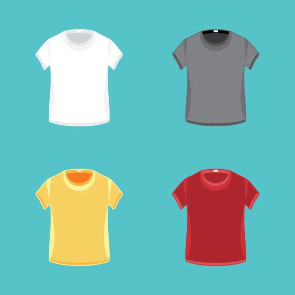 Vector mönster t-shirts redo för att spraya bilder. Formgivningsmallen. Flerfärgad. — Stock vektor
