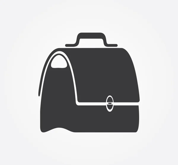Simple web icon in vector: shopping basket — Stockvector