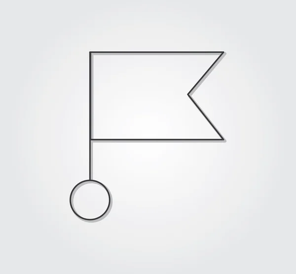 Simple web icon: thin style line — 图库矢量图片