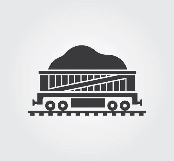 Iconos Web simples: Tren — Vector de stock