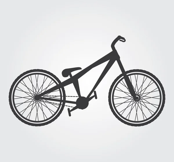 Simple Web Icons: Bicycle — Stock Vector