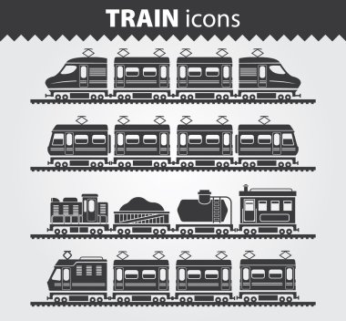 Basit Web Simgeler: tren