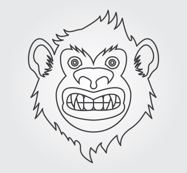 Basit simge: Maymun kafası