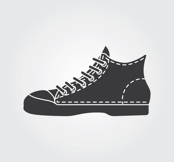 Eenvoudige pictogram: Sneakers — Stockvector