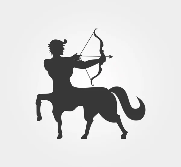 Einfache Symbole: Sagittarius — Stockvektor