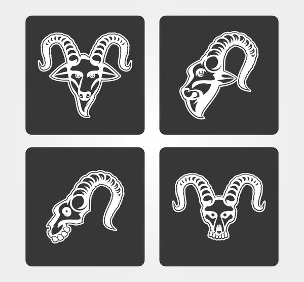 Icono simple: Ibex — Vector de stock