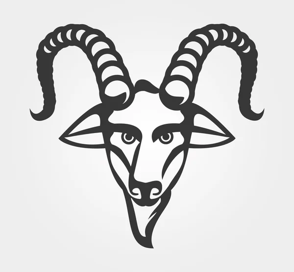 Ícone simples: Ibex — Vetor de Stock