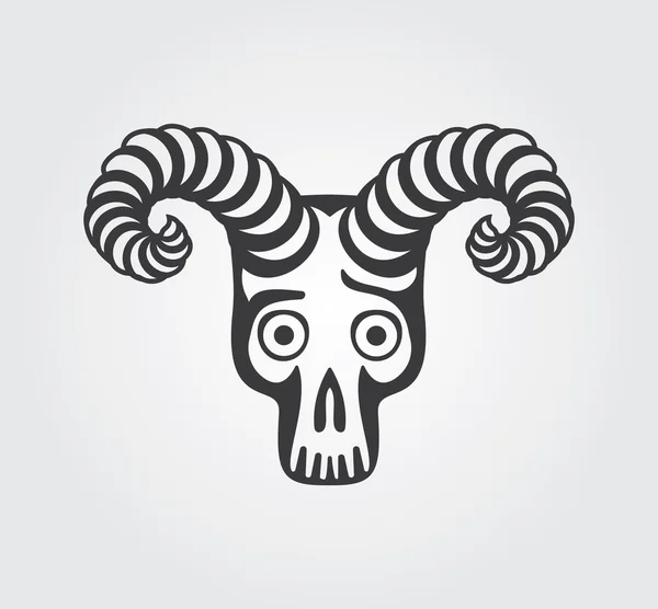 Icono simple: Aries — Vector de stock