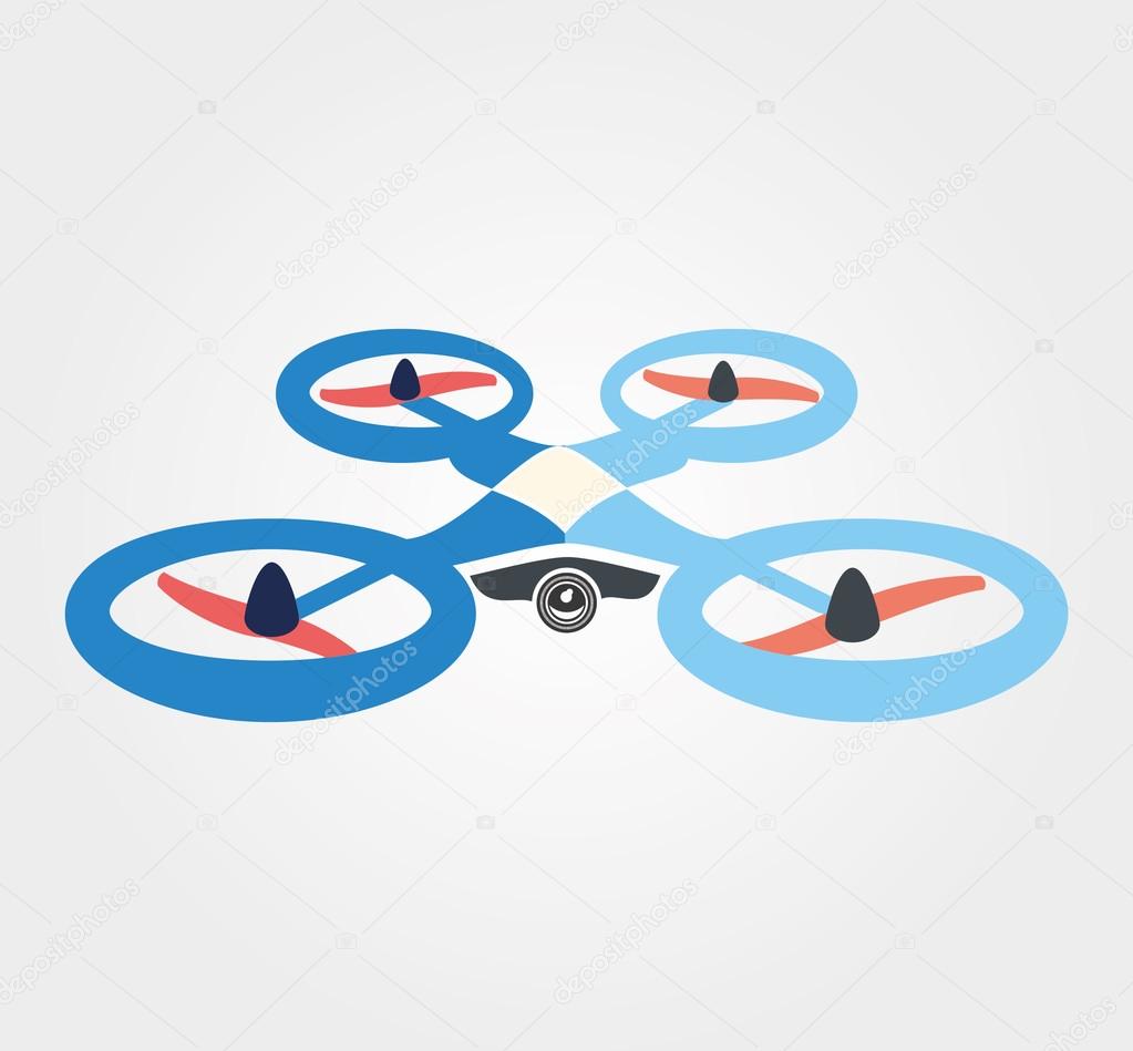 Simple icon: quadrocopter