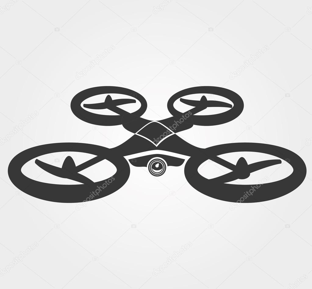 Simple icon: quadrocopter