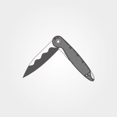 Vektör küçük resim: bıçak parçaları