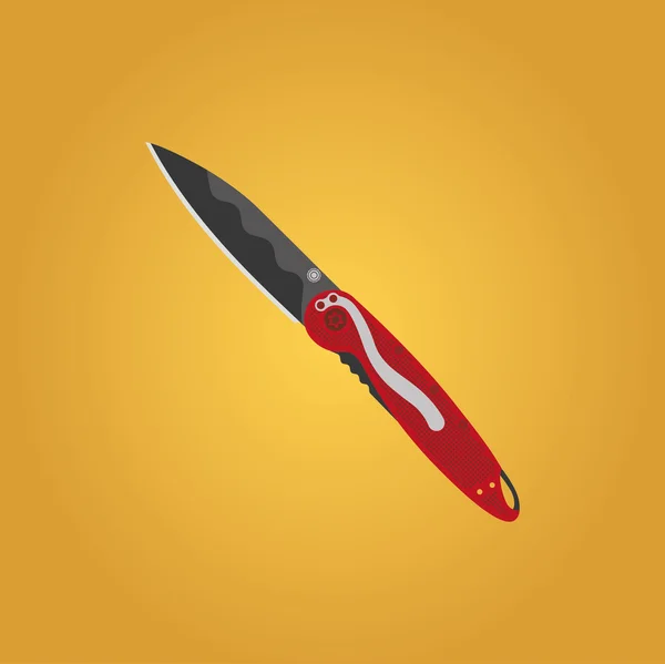 Векторний кліпарт: ножем частин — стоковий вектор