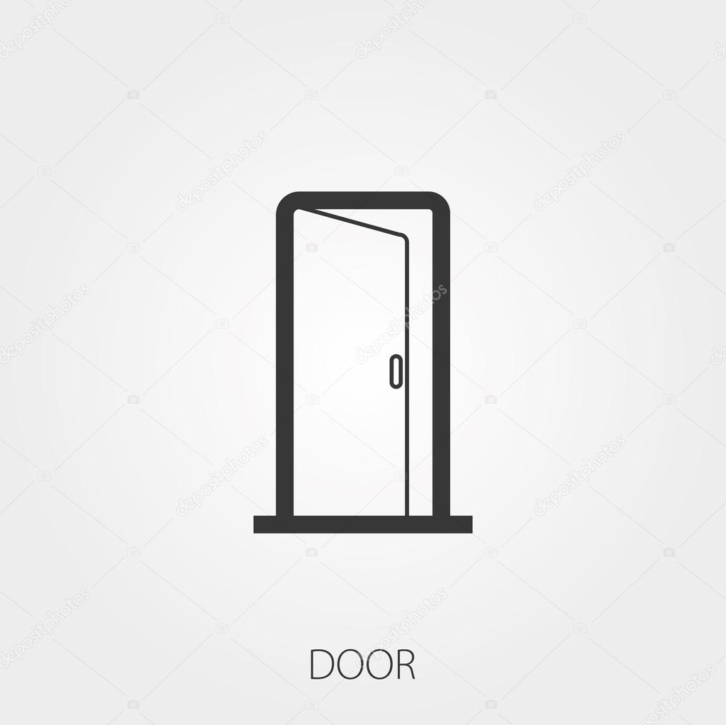 Simple Household Web Icons: Door