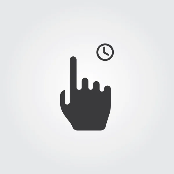Набор простых веб-иконок: Touch — стоковый вектор