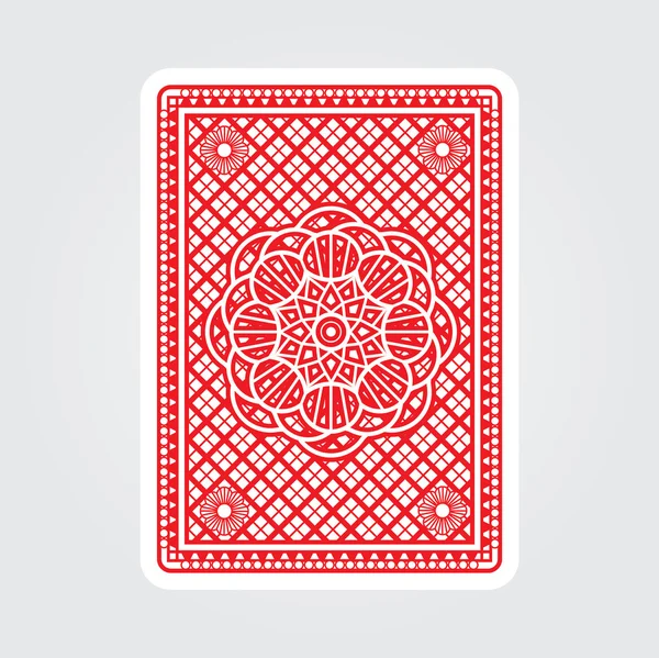 Jugar a las cartas — Vector de stock