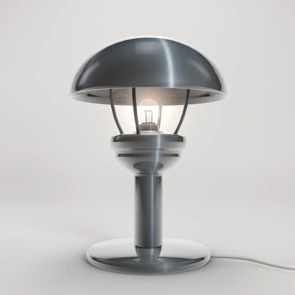 Лампа з нержавіючої сталі — стокове фото