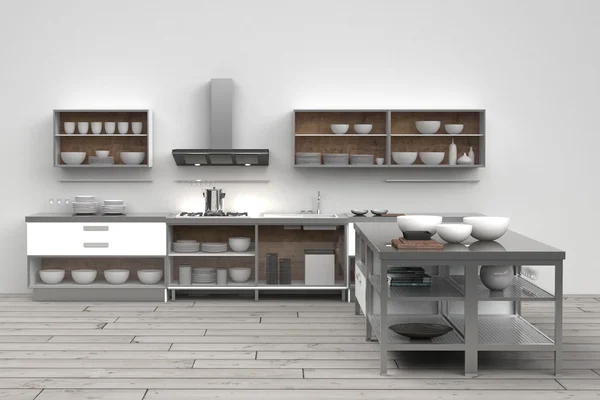 Modern Kitchen — Stock Photo, Image