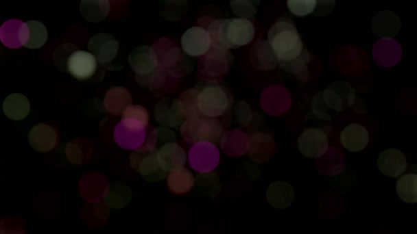 Fondo bokeh abstracto — Vídeos de Stock