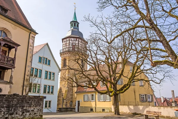 Backnang, Abteikirche — Stockfoto
