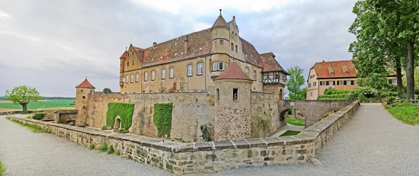 Untergruppenbach Alemanha Maio 2016 Castle Burg Stettenfels Foto Panorâmica Lugar — Fotografia de Stock