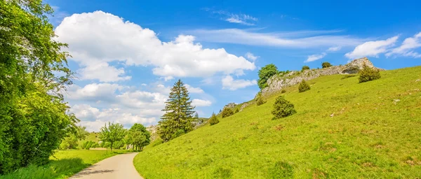 Eselsburger tal - beeindruckende felsen — Stockfoto