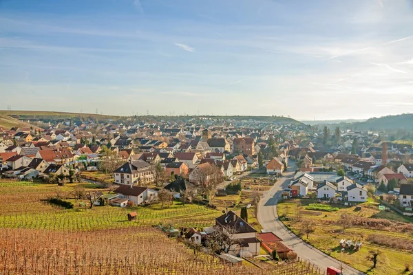 Widok na Hessigheim — Zdjęcie stockowe