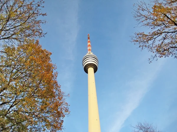 Wieża telewizyjna w stuttgart, Niemcy — Zdjęcie stockowe