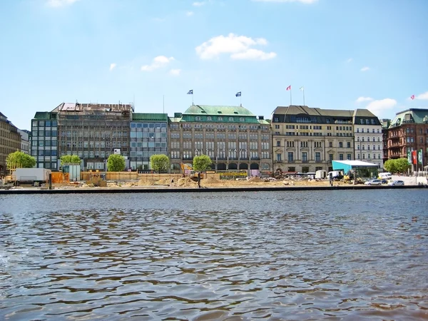 Hamburgo Alsterhaus, Alemania — Foto de Stock