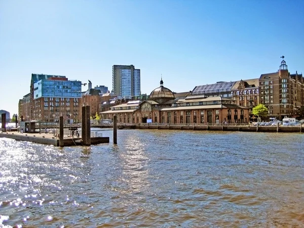 Hamburgo, Alemanha - salão de leilões de peixe (Fischmarkt ) — Fotografia de Stock