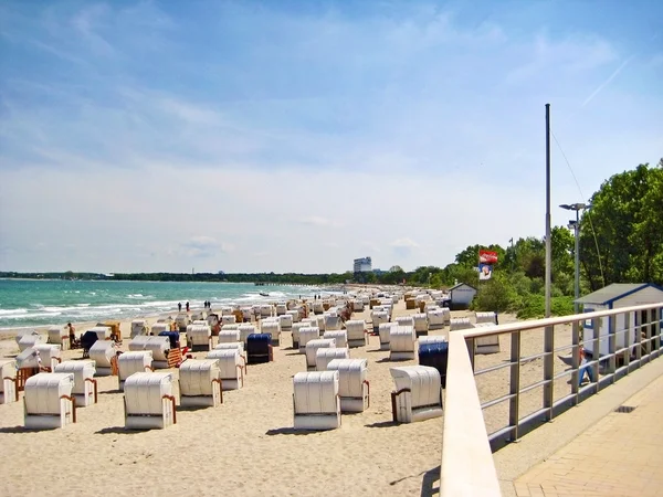 Timmendorfer Strand, Baltische Zee, Duitsland — Stockfoto